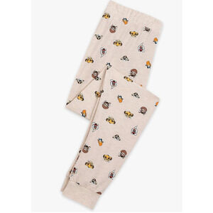 Disney Women's PJ Bottom Pants Size Medium Cream Lion King Simba Pumba Timon